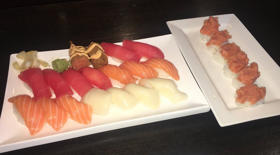 Yuki Hana signature dishes Chicken Katsu Don
Hamachi Sashimi
Beef Negimaki